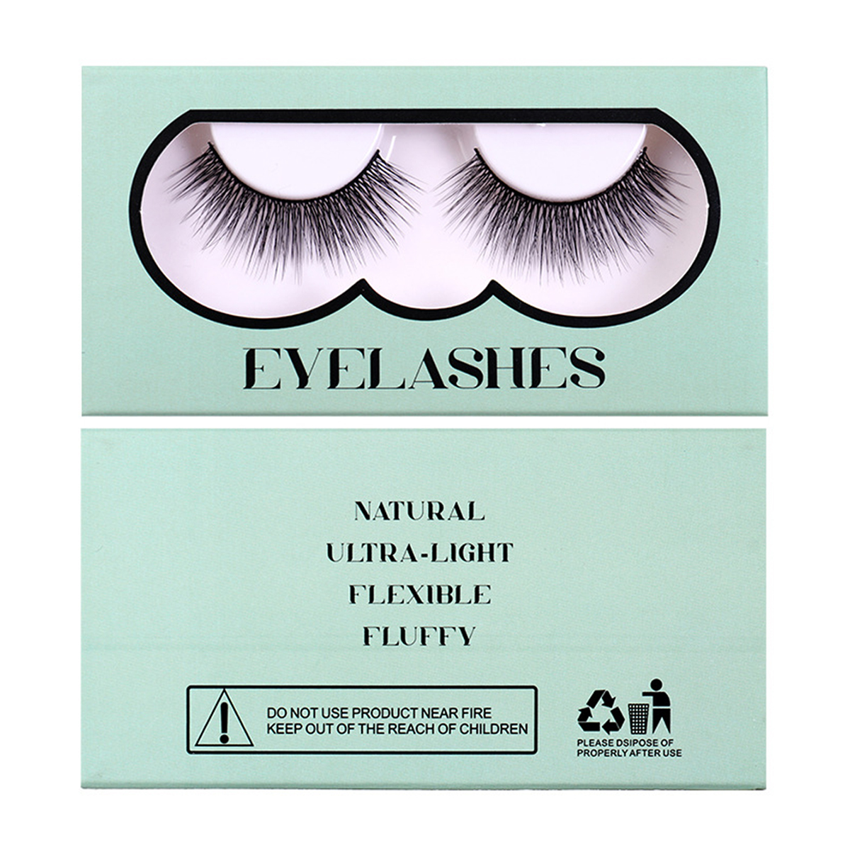 Love Killer 1 Pair Natural Lashes