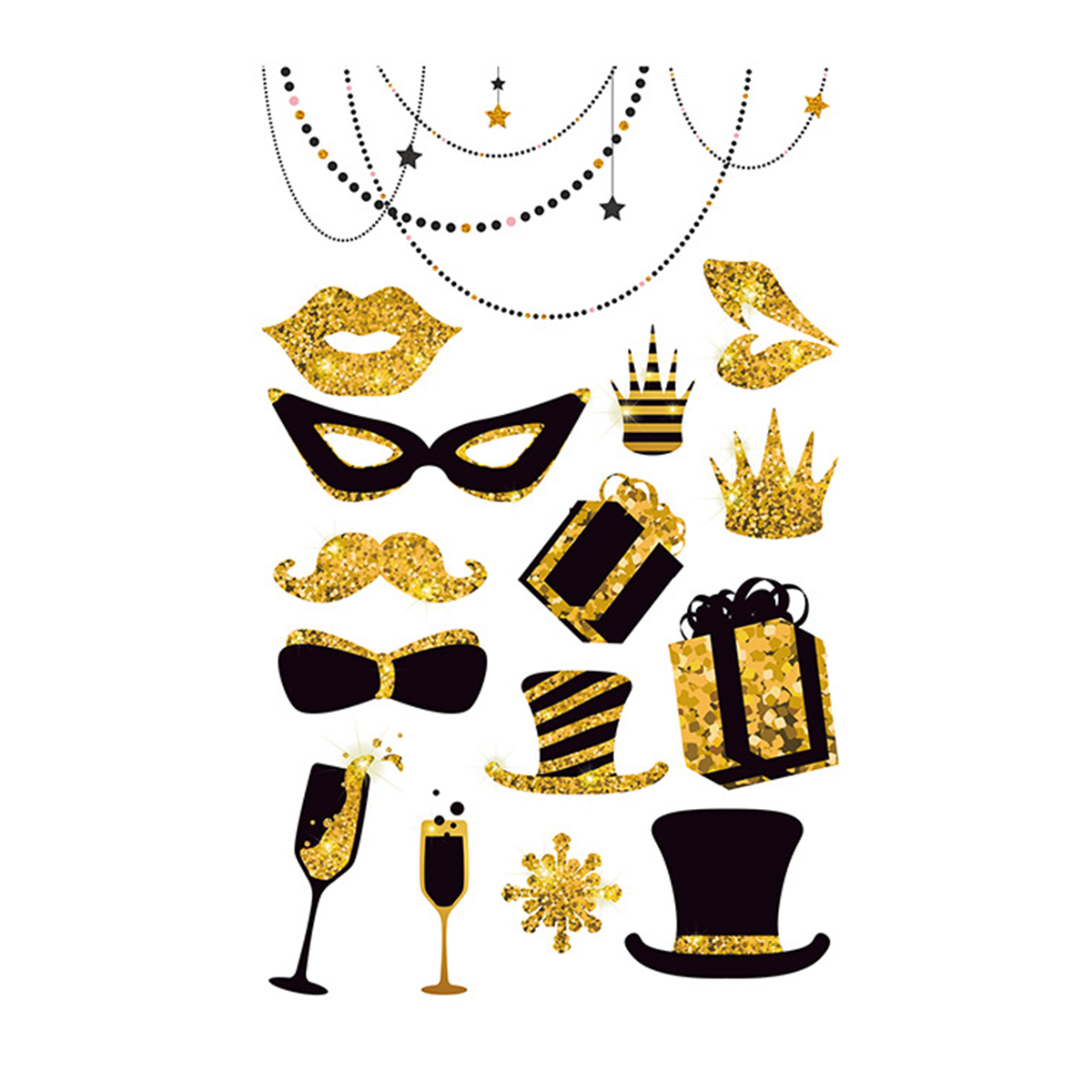 Gilded Gifting Glow Tattoos
