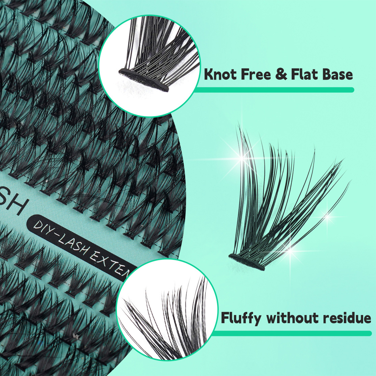 Gossamer Wings Segmented Natural Eyelashes Set