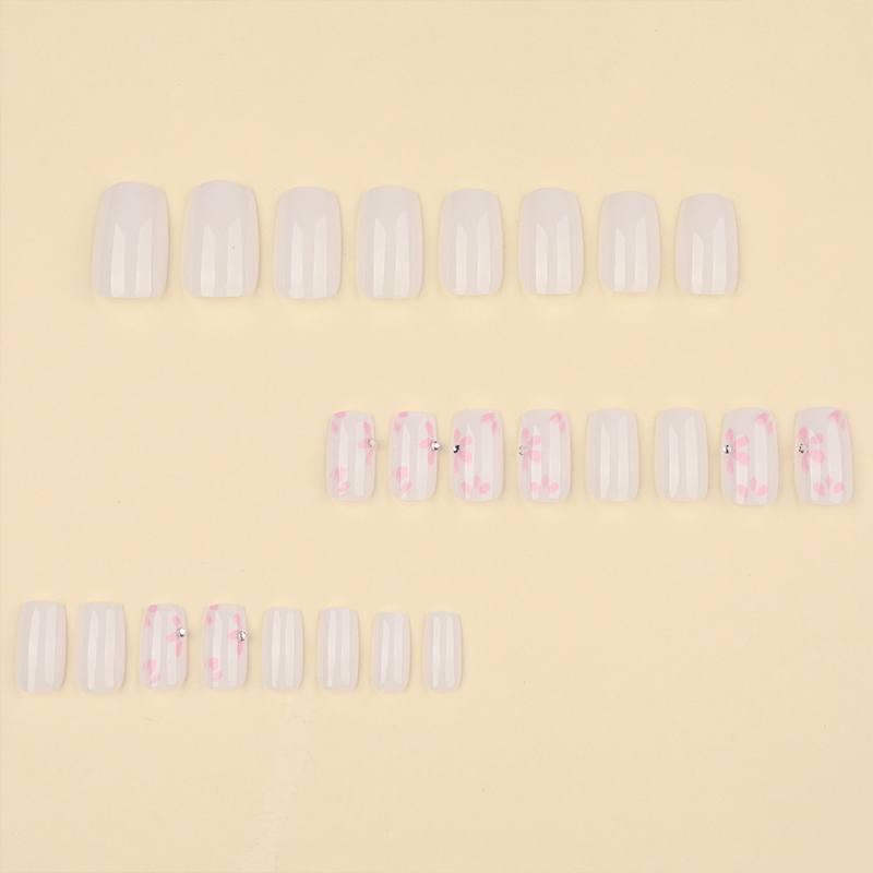 Soft Poetry Pink Nails