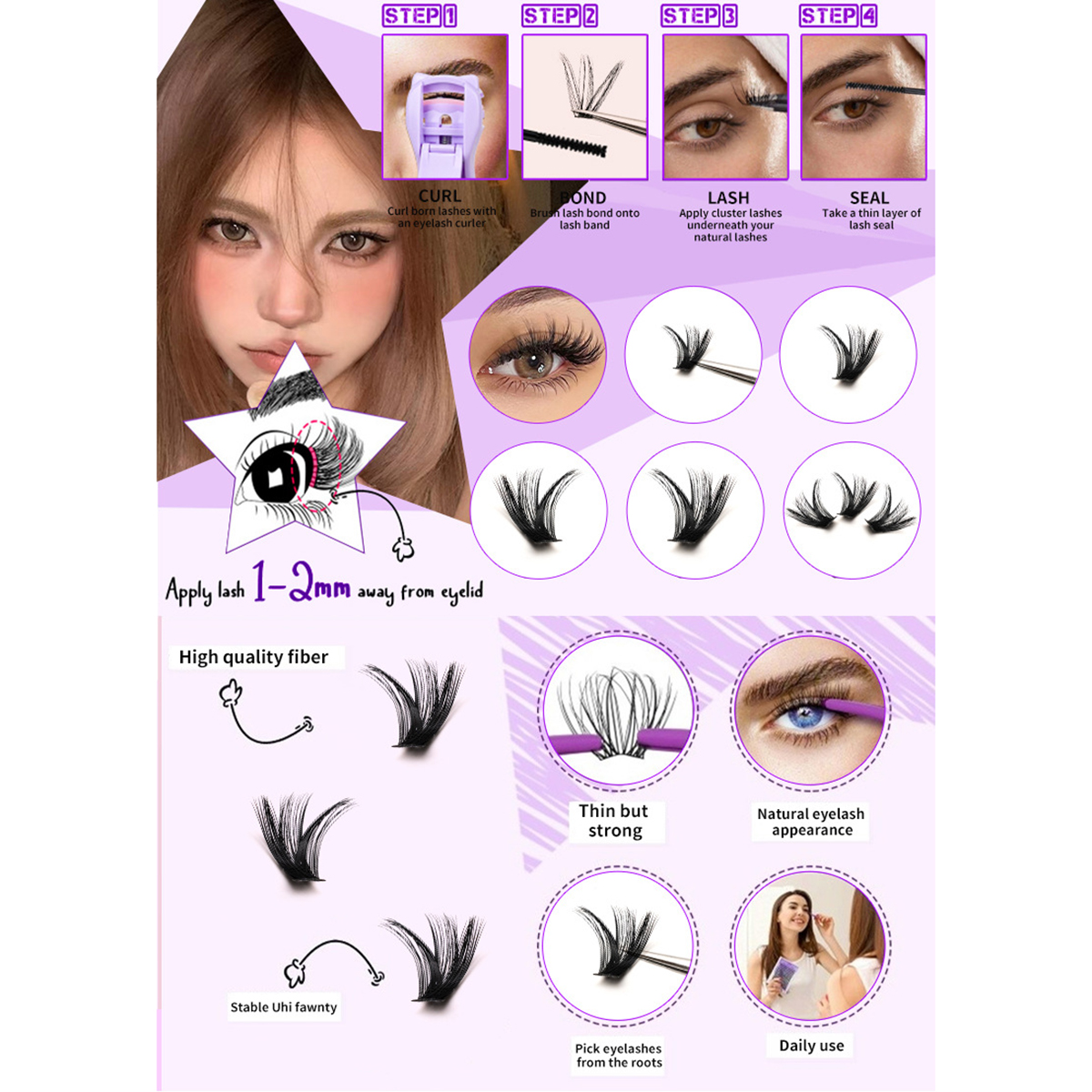 Infinite Allure Segmented Natural Lashes