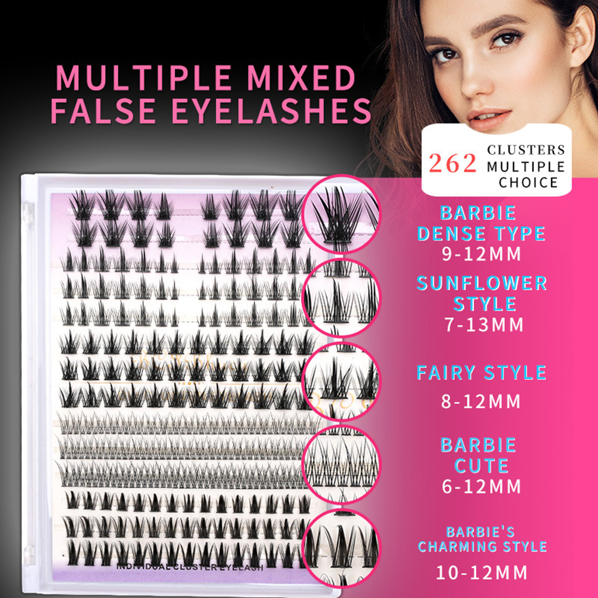 Mink Mirage Segmented Natural Lashes