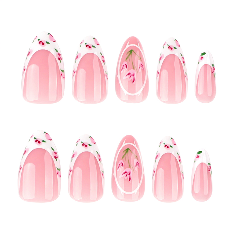 Spring Whisper Pink Nails