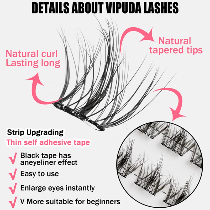 Opium Haze Segmented Natural Lashes