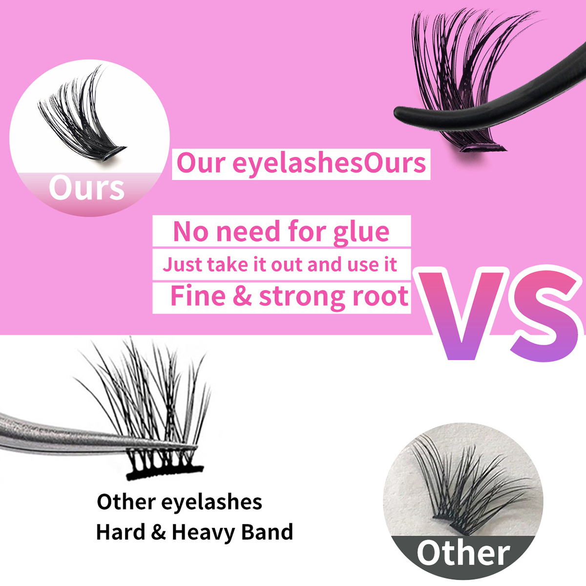 Chic Curl Segmented Natural Lashes