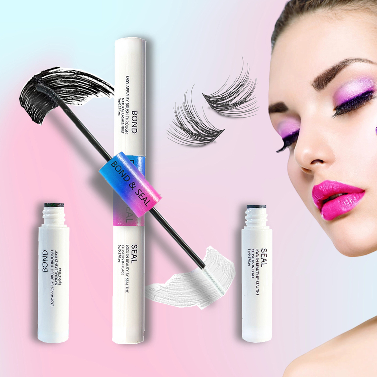 Angel Wing Segmented Natural Eyelashes Set