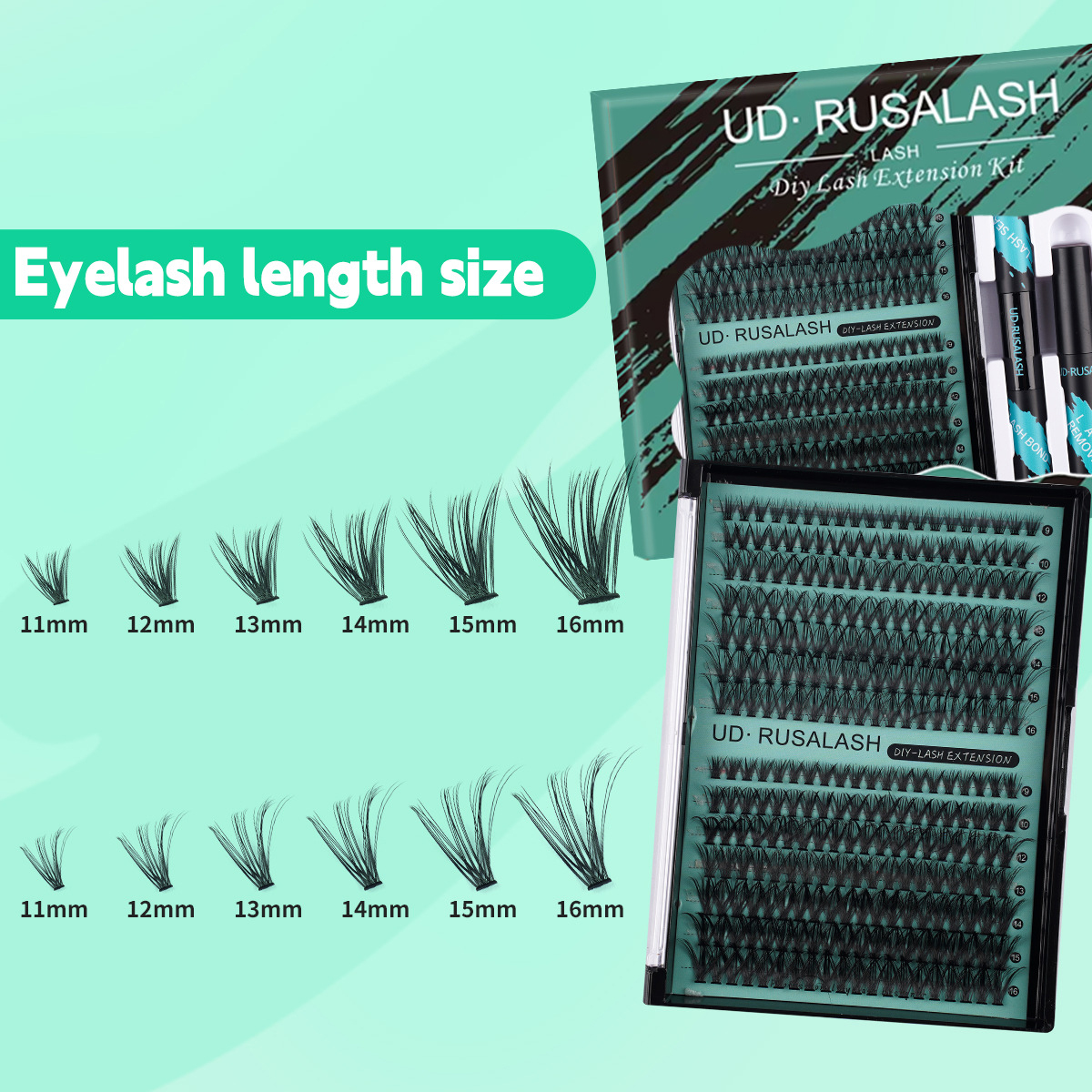 Gossamer Wings Segmented Natural Eyelashes Set