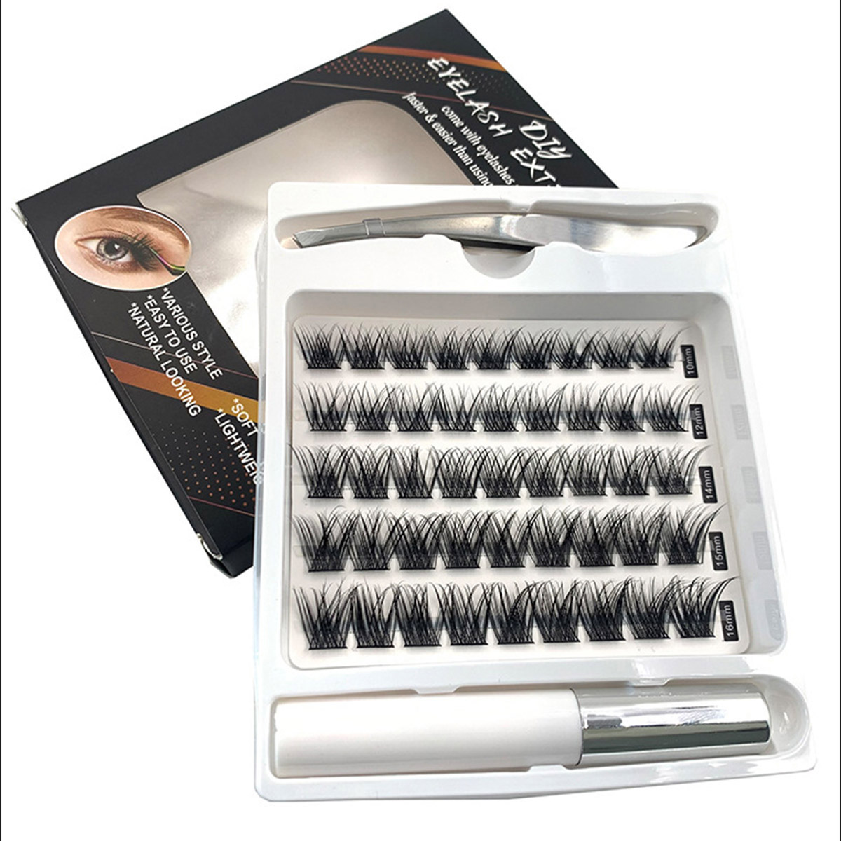 Aria Grace Segmented Natural Eyelashes Set