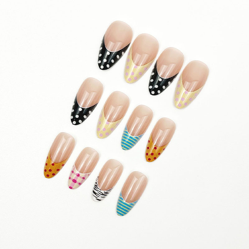 Bright Bits Multicolor Nails