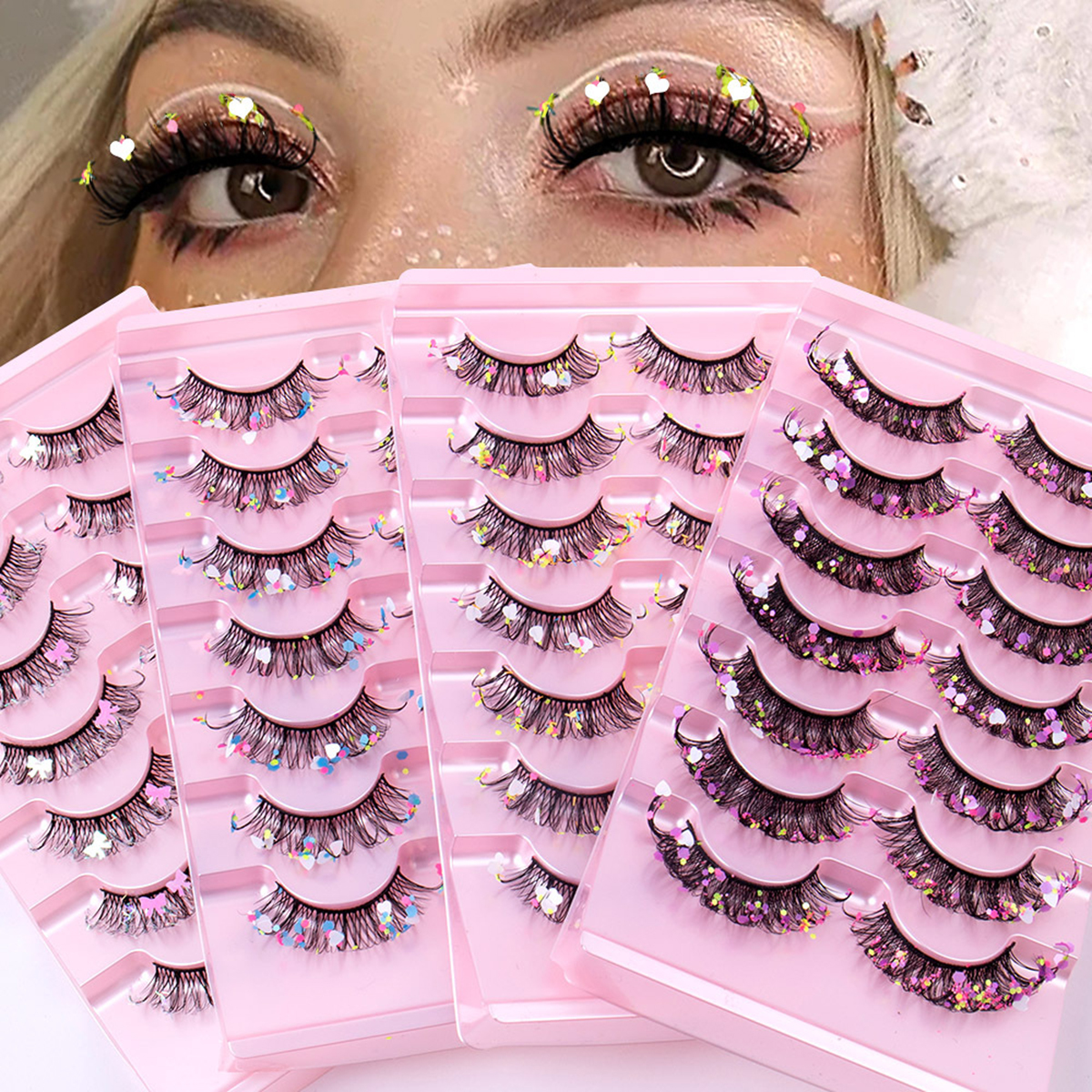 Stardust 7 Pairs Natural Lashes