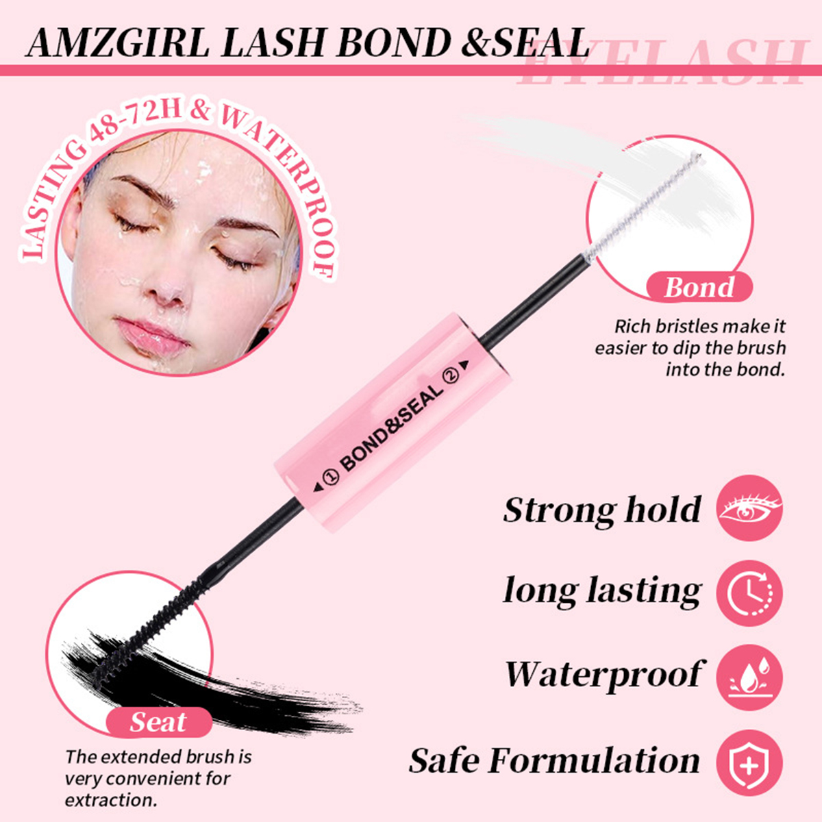 Midnight Feathers Segmented Natural Lashes