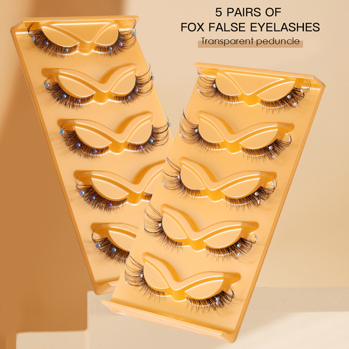 Flirty Smile 5 Pairs Natural Lashes