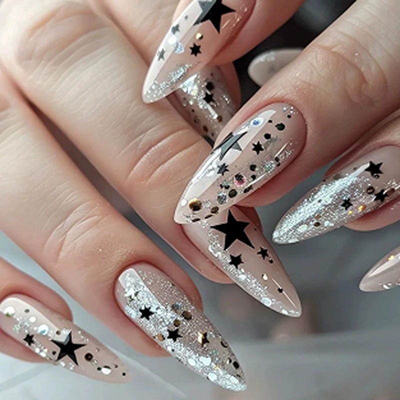 Dream Catcher Beige Nails