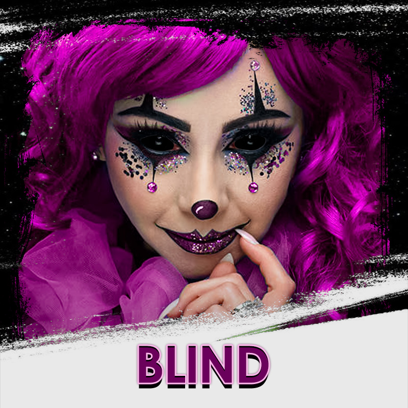 Blind Contacts Unicoeye® Colored Contact Lenses