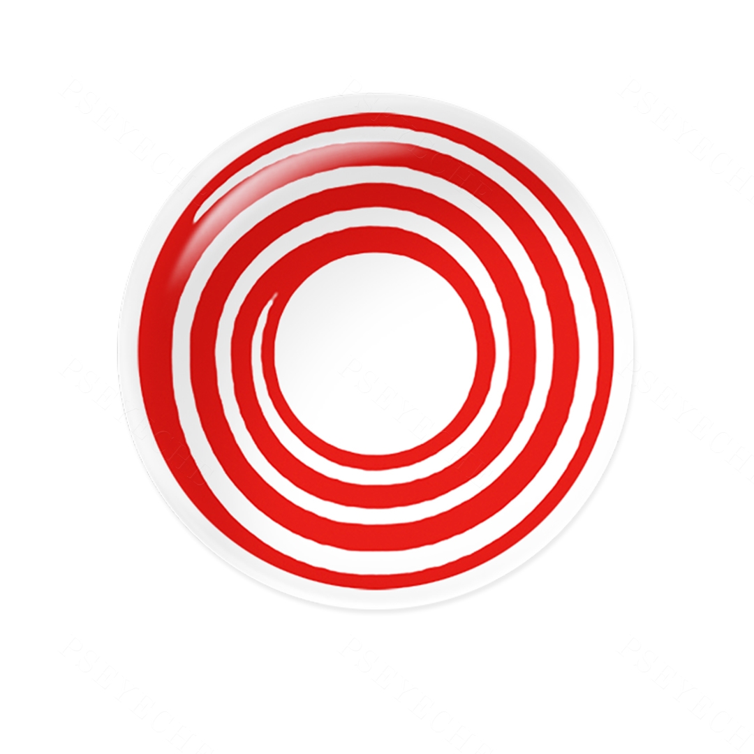 Scarlet Ripple Red Costume Yearly Contact Lenses | 2 Pcs