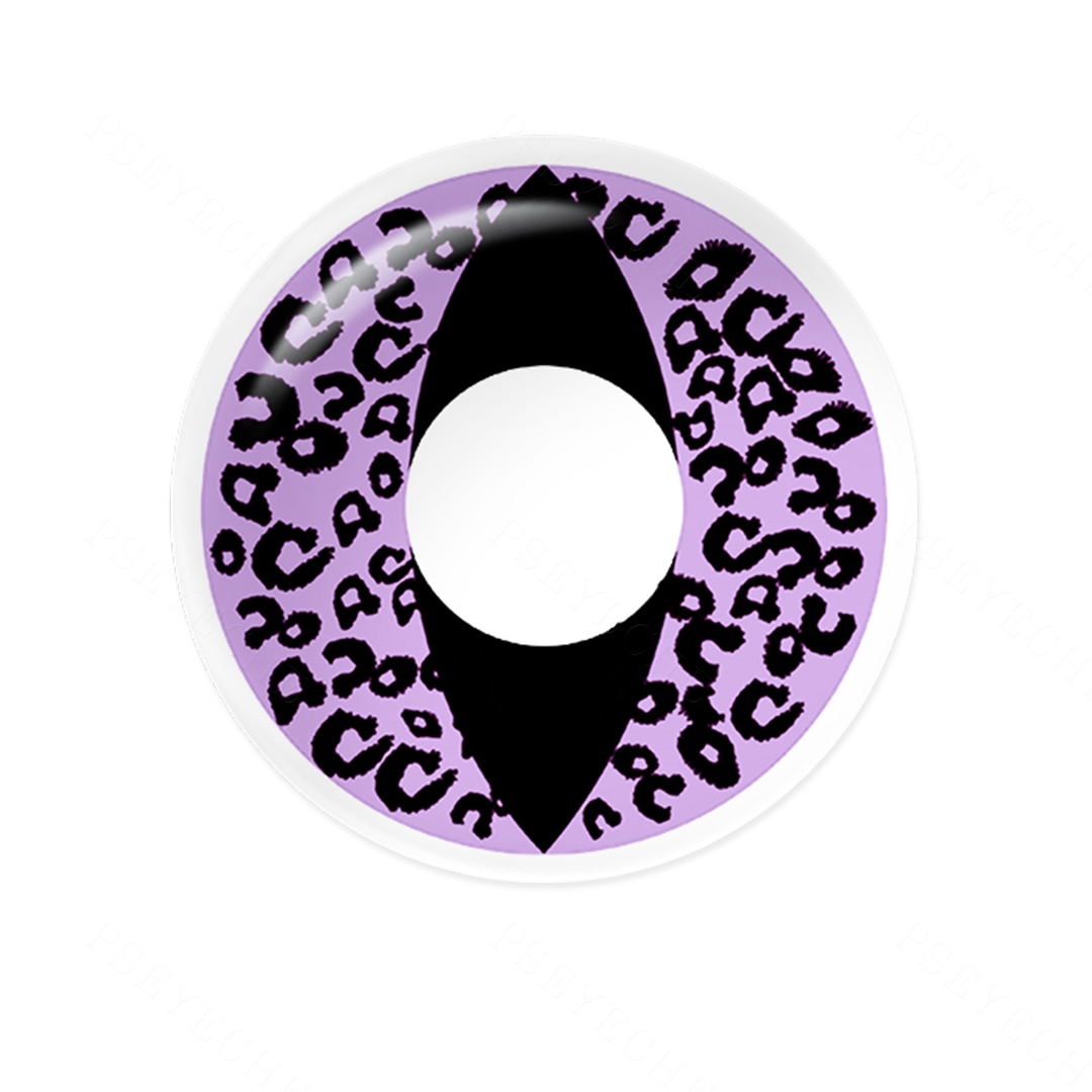 Lilac Prowler Purple Costume Yearly Contact Lenses | 2 Pcs