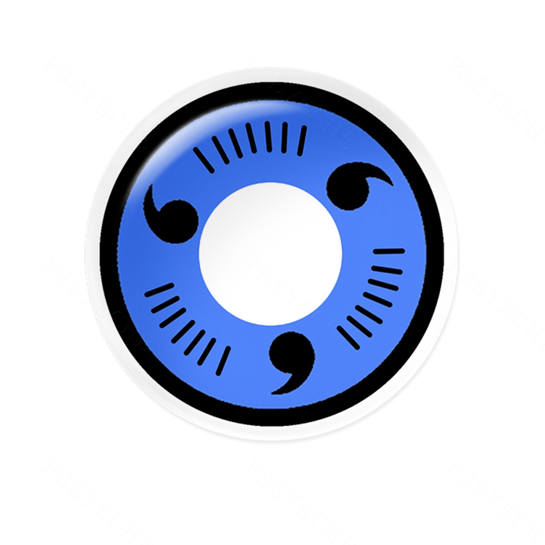 Sasuke Uchiha Blue Costume Yearly Contact Lenses | 2 Pcs