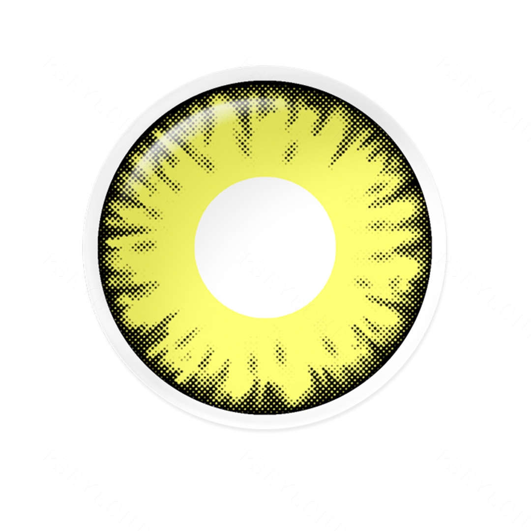 Twilight Yellow Costume Contact Lenses