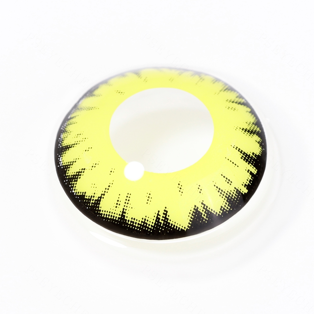 Twilight Yellow Costume Contact Lenses