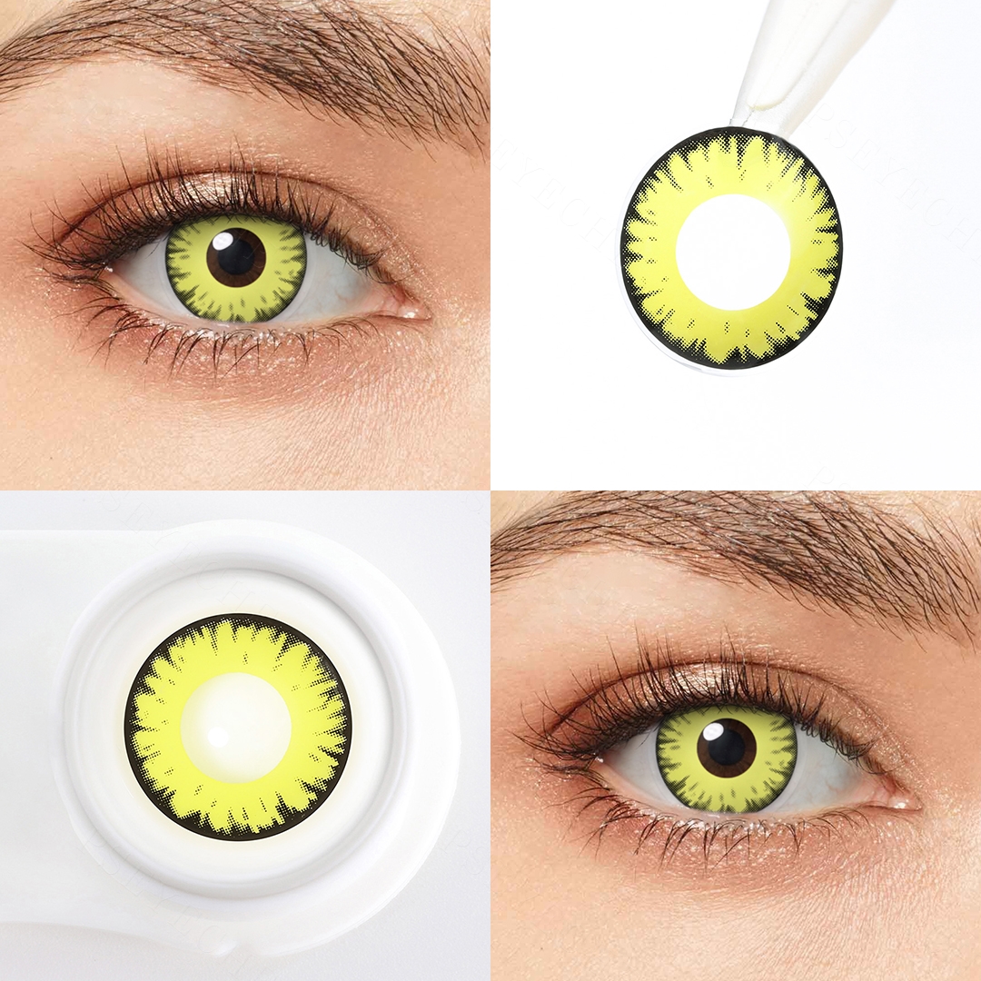 Twilight Yellow Costume Contact Lenses