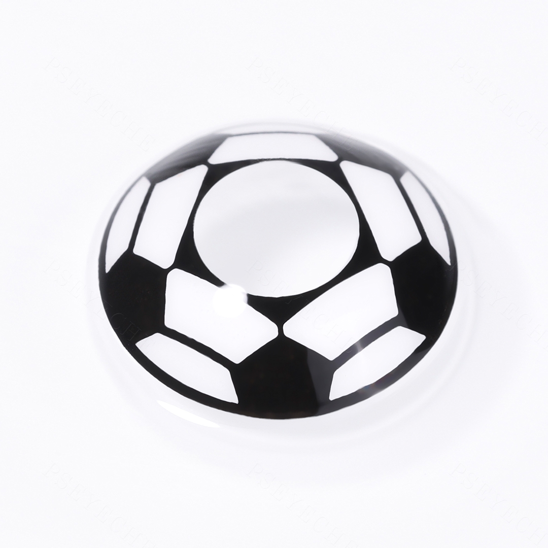 Soccer Dream Costume Yearly Contact Lenses | 2 Pcs