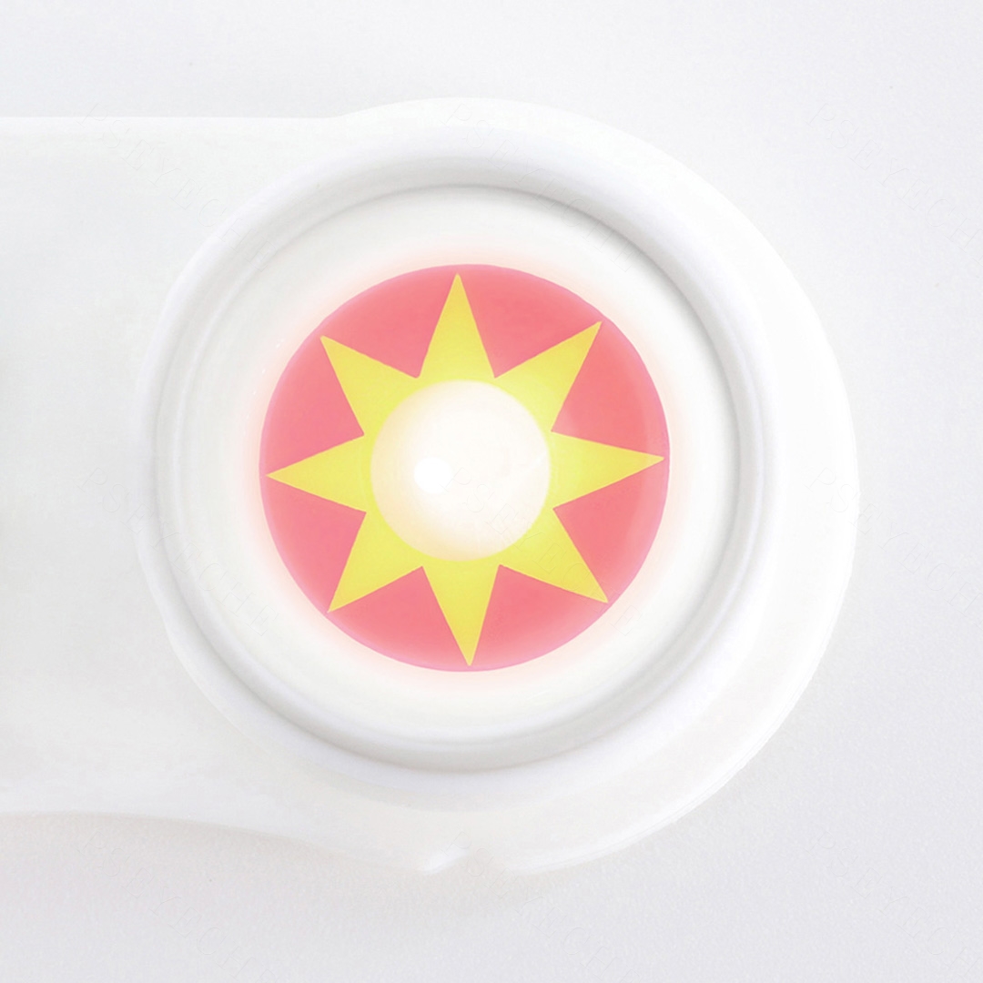 Daystar Pink Costume Yearly Contact Lenses | 2 Pcs