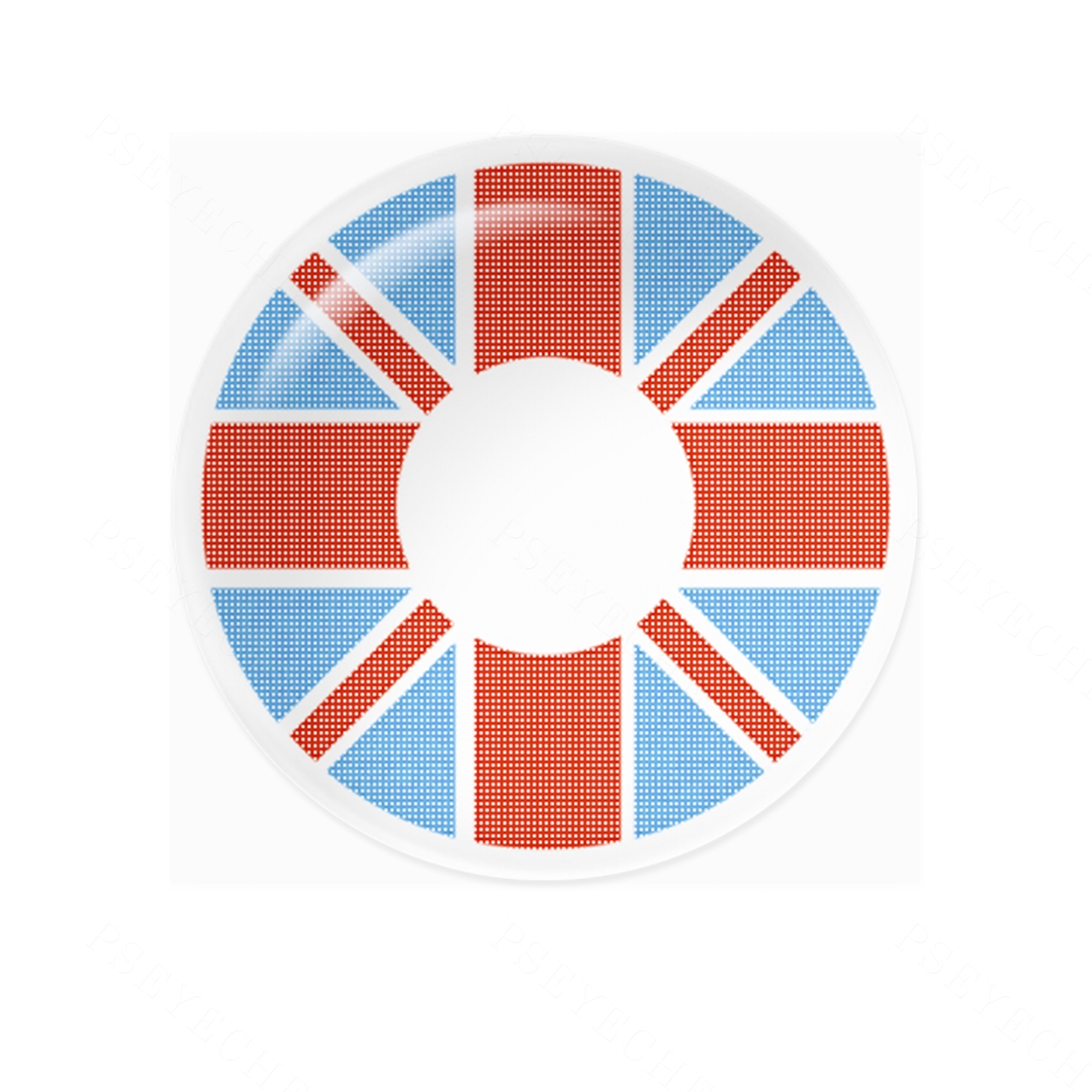 British Flair Costume Yearly Contact Lenses | 2 Pcs