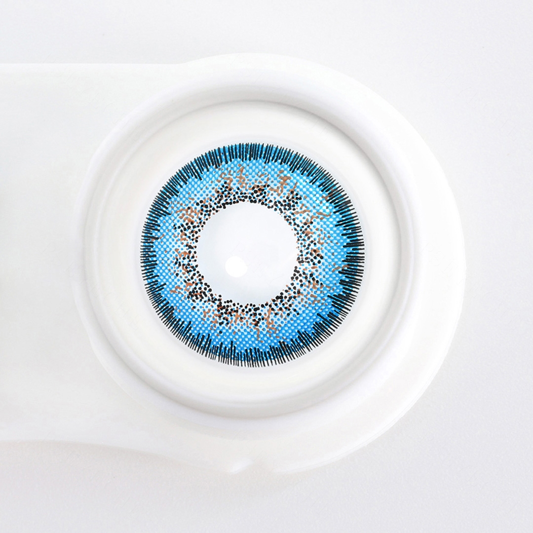 Blue Halloween Yearly Contact Lenses
