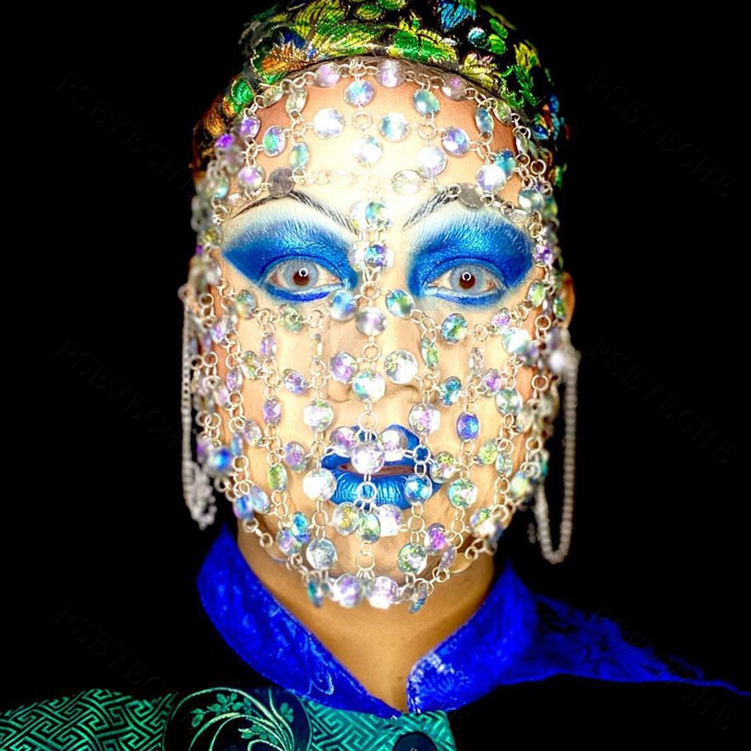 Tosca Three Tone Blue Halloween Yearly Contact Lenses