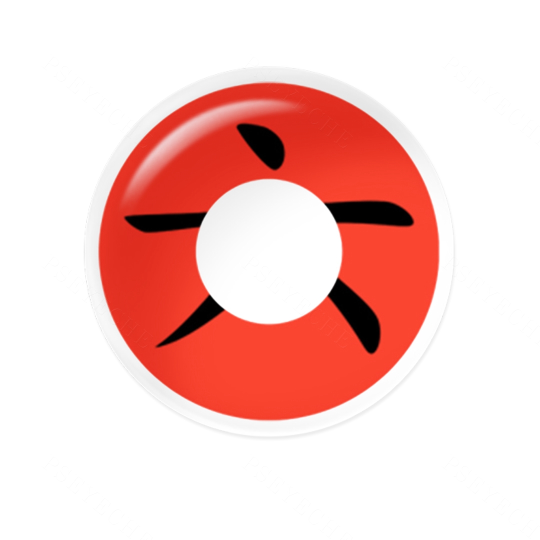 Spark Red Costume Yearly Contact Lenses | 2 Pcs