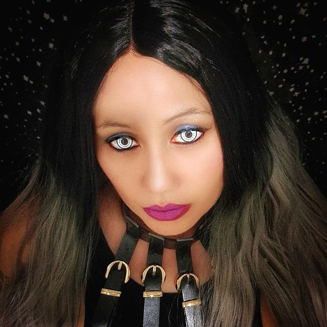 White Halloween Yearly Contact Lenses