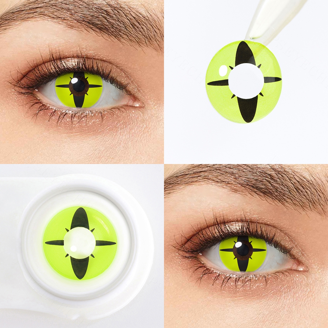 NeoStar Vision Yellow Costume Yearly Contact Lenses