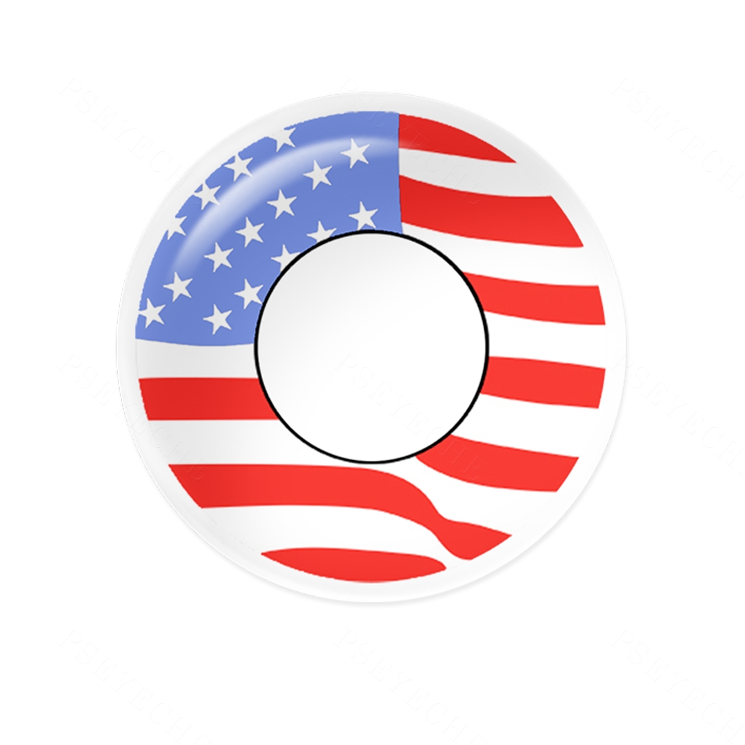 Freedom Star Costume Yearly Contact Lenses | 2 Pcs