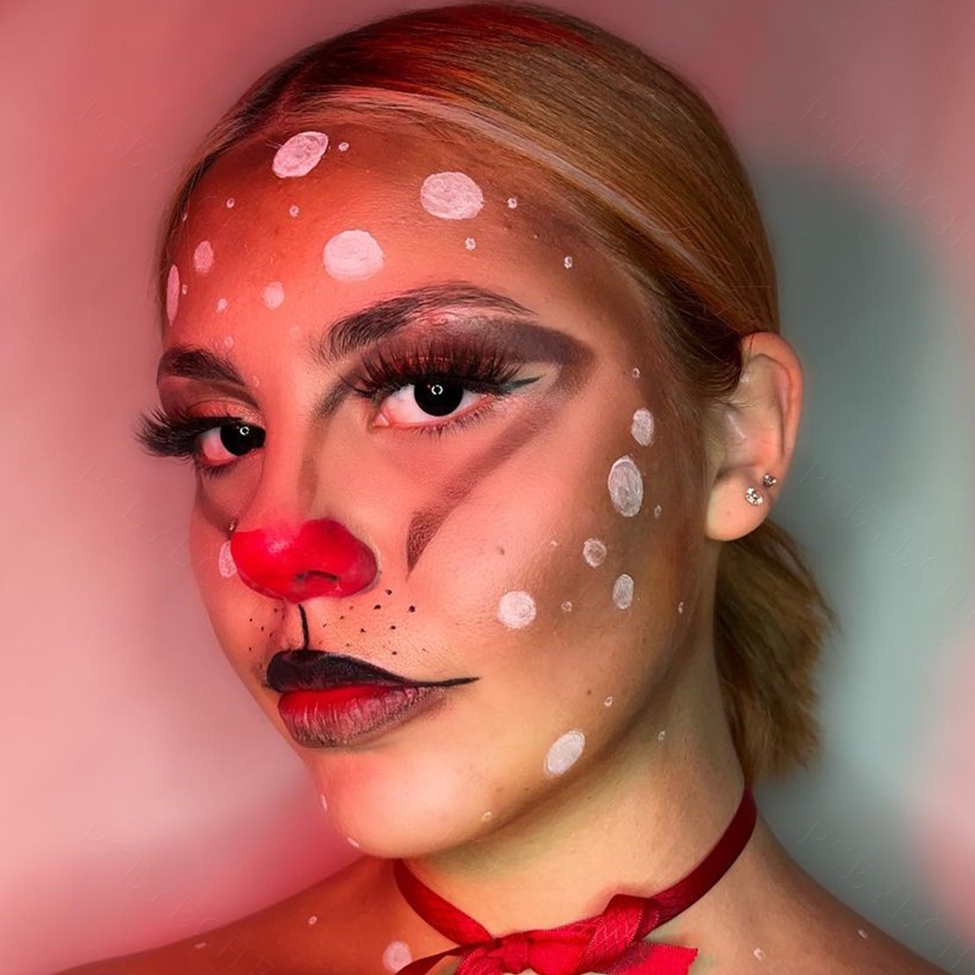 Blind Black Costume Contact Lenses