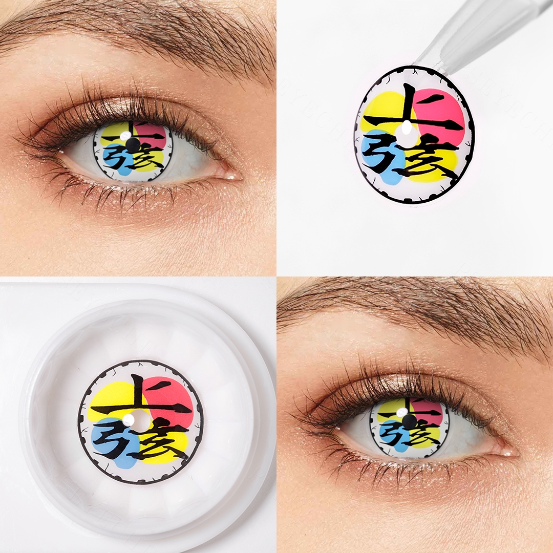 Demon Slayer Doma Costume Yearly Contact Lenses