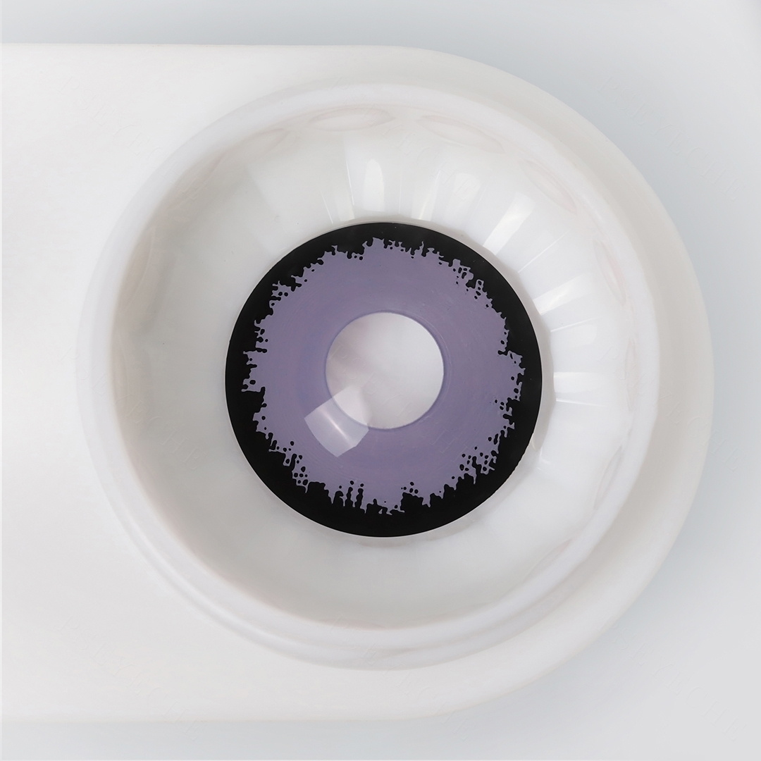 Vassen Purple Halloween Yearly Contact Lenses