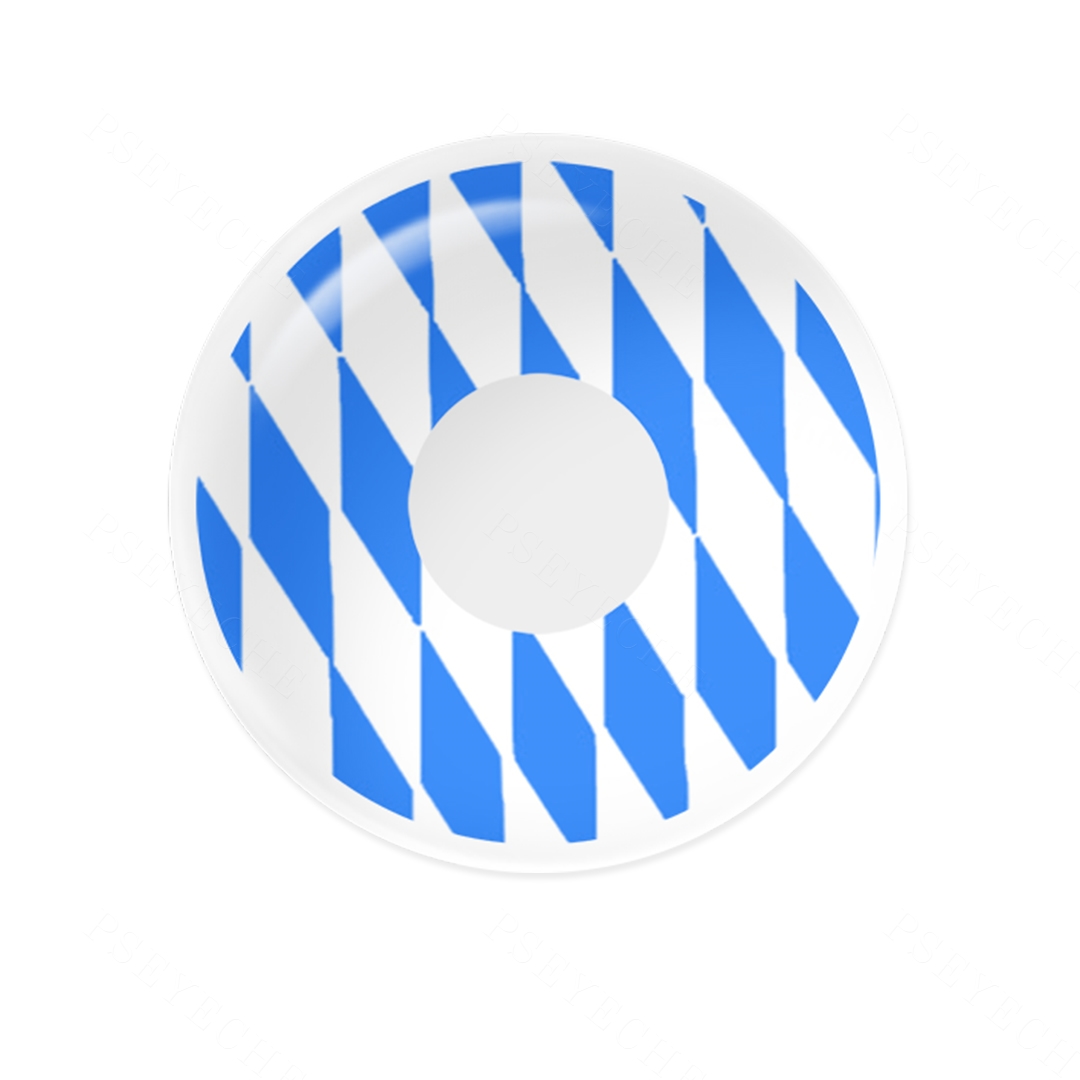 Pyramid Scheme Blue Costume Yearly Contact Lenses