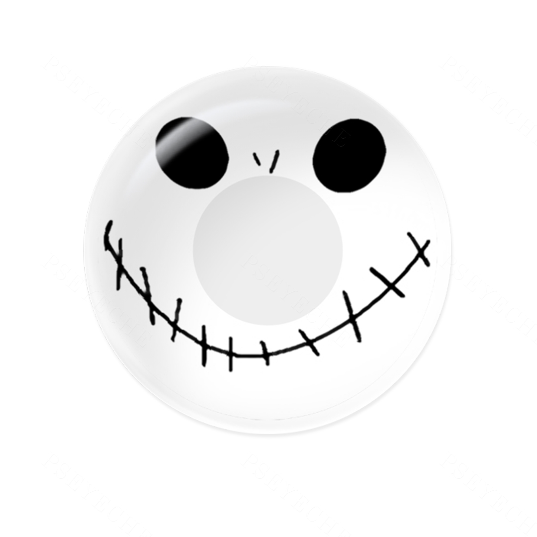 Halloween Doll White Costume Yearly Contact Lenses