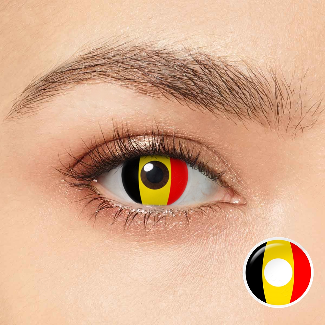 German Glory Costume Yearly Contact Lenses | 2 Pcs