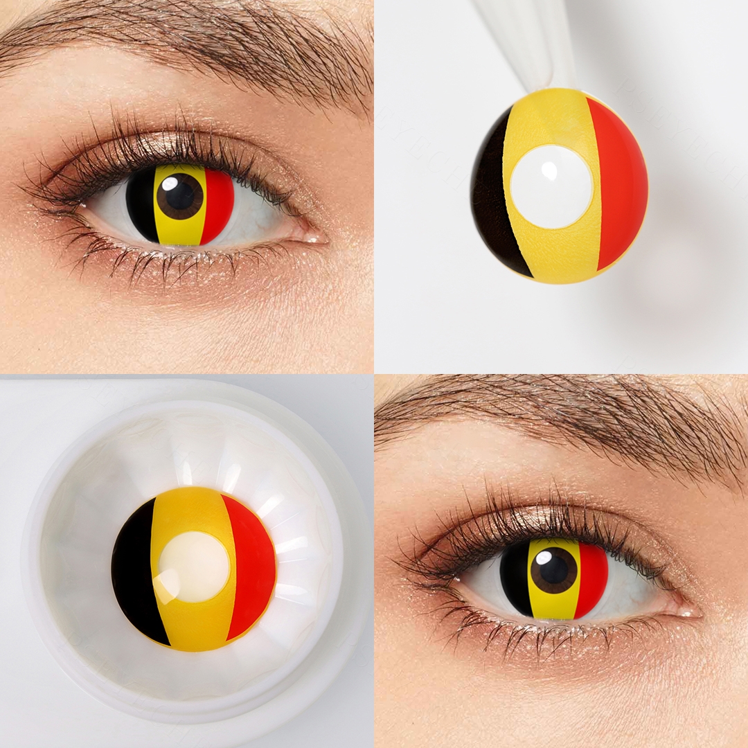 German Glory Costume Yearly Contact Lenses | 2 Pcs