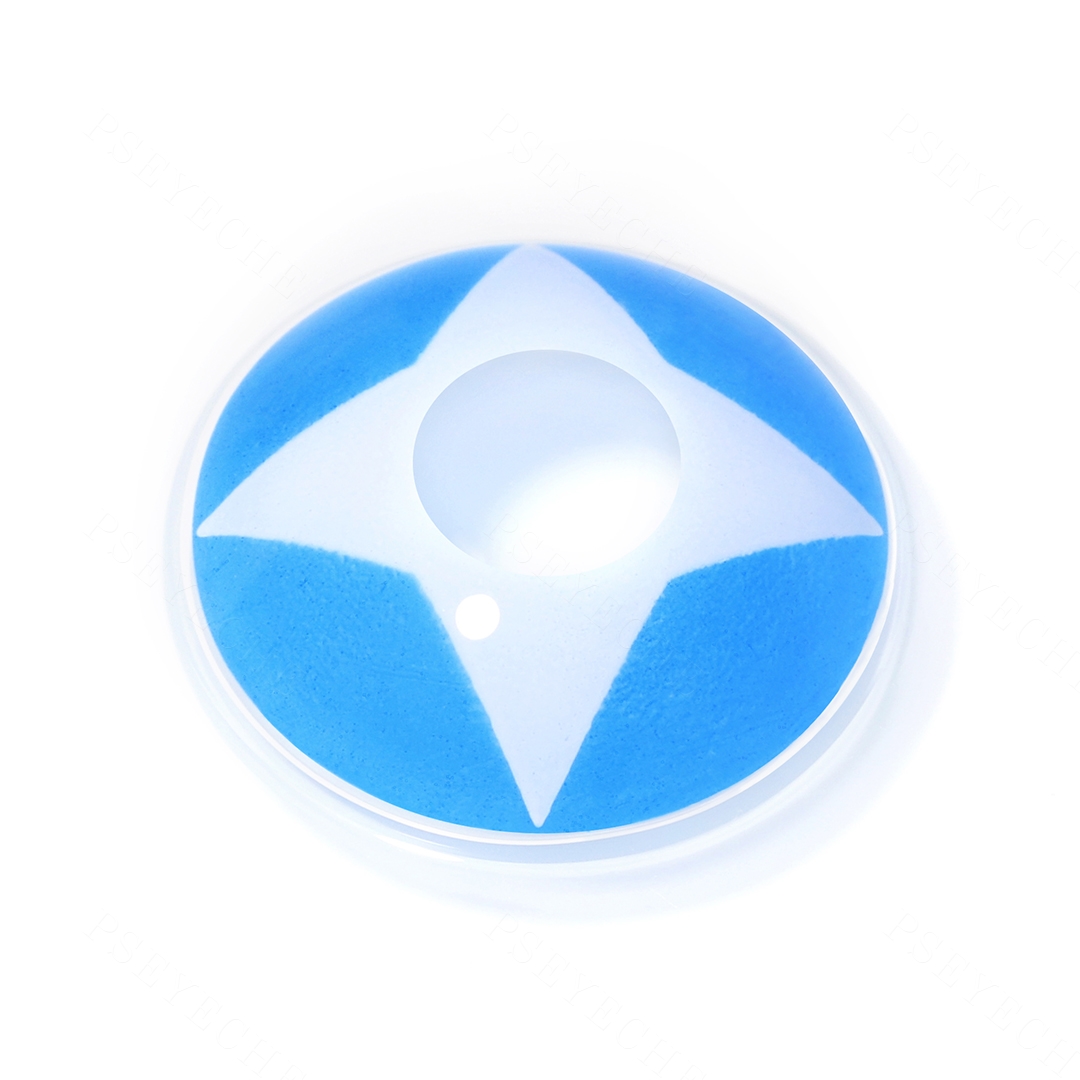 Polar Sky Star Blue Costume Yearly Contact Lenses | 2 Pcs