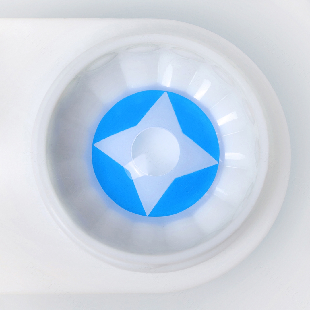 Polar Sky Star Blue Costume Yearly Contact Lenses | 2 Pcs