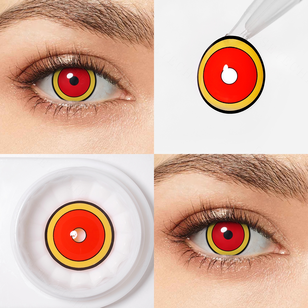 Demon Slayer Rengoku Kyojuro Costume Yearly Contact Lenses
