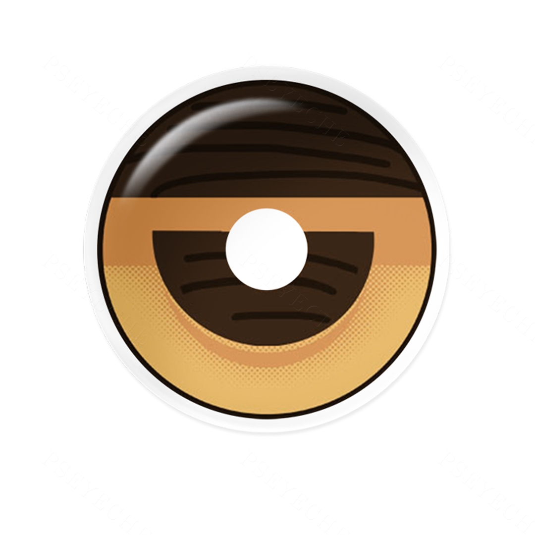 Hazelnut Black Costume Yearly Contact Lenses