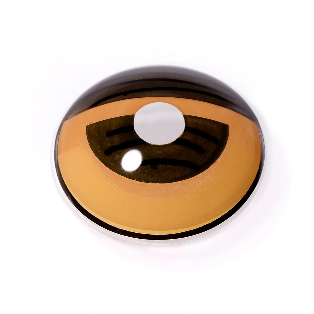 Hazelnut Black Costume Yearly Contact Lenses