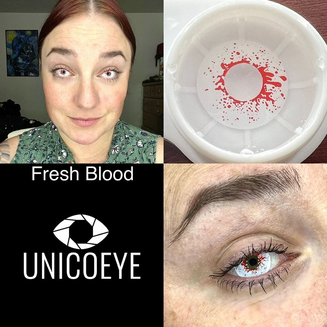 Fresh Blood Costume Contact Lenses