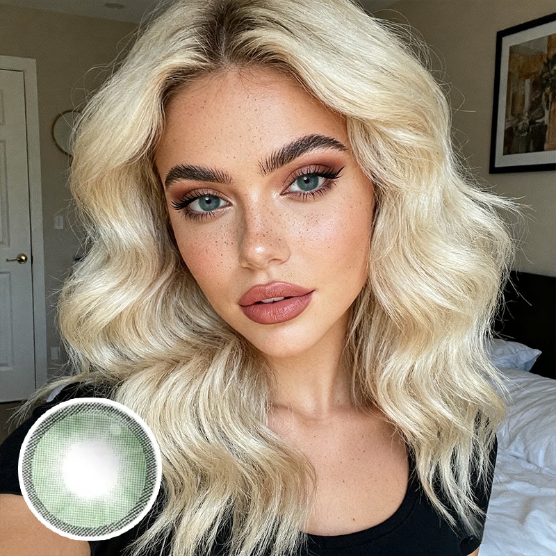 Hidrocharm Green Yearly Contact Lenses