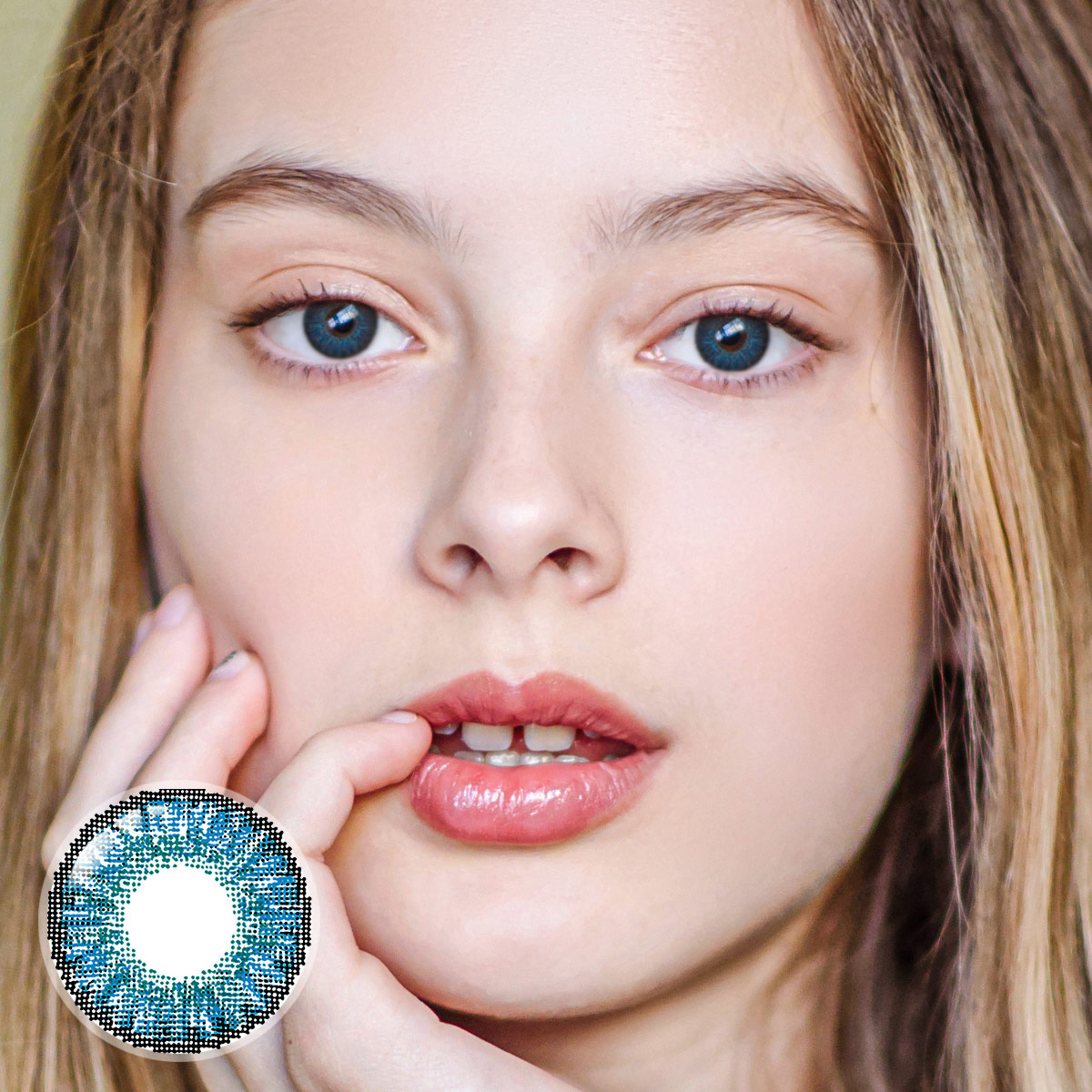 Star Brilliant Blue Contact Lenses