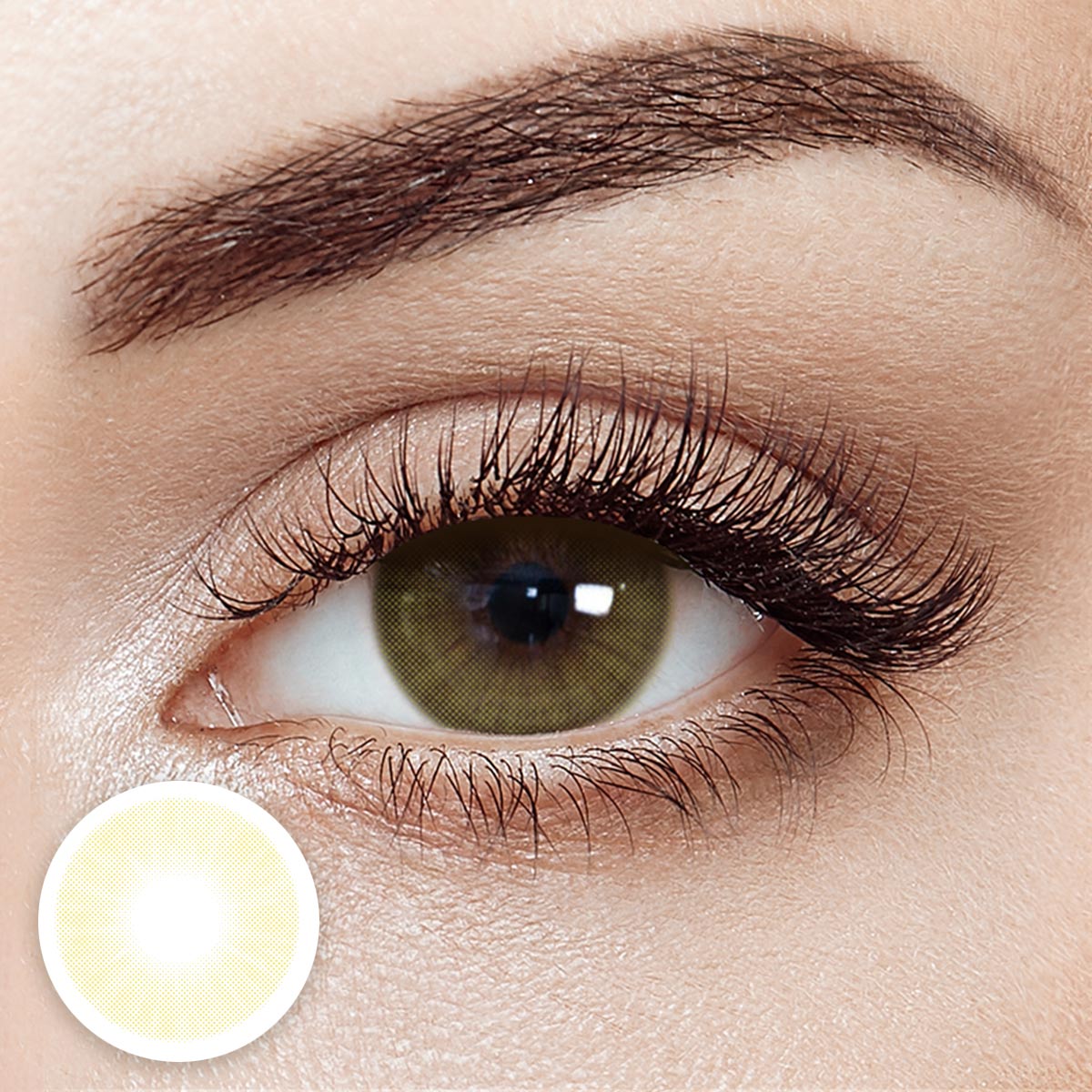 Queen Amber 6 Months Contact Lenses