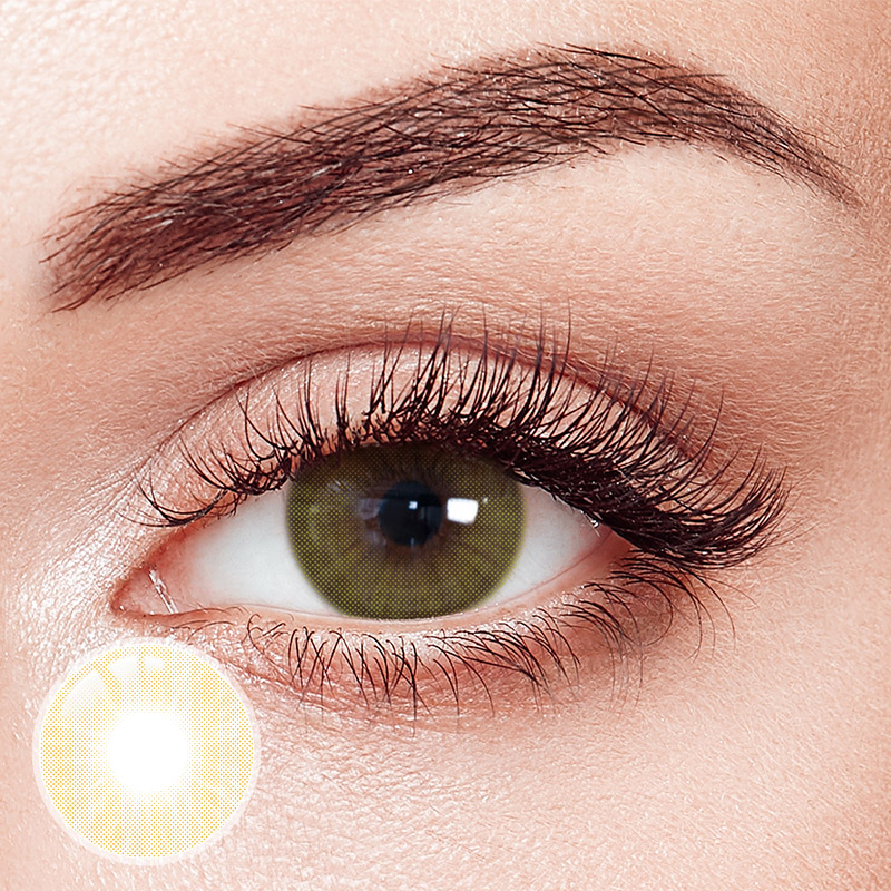 Queen Amber Contact Lenses